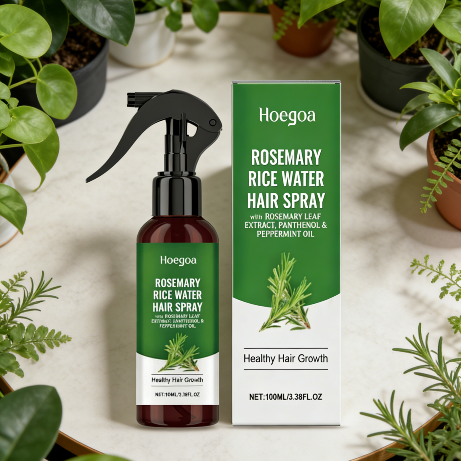 Hair Care With Rice Water - Hoegoa Rosemary Rice Water Hair Spray