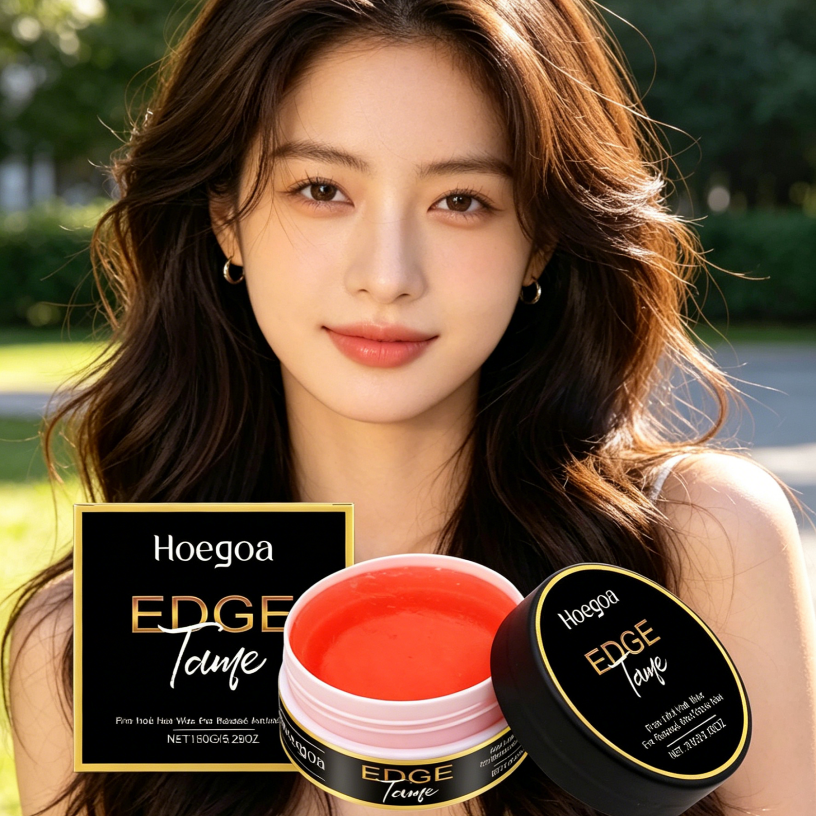 Edge Control Gel - Hoegoa Styling Gel for All Hair