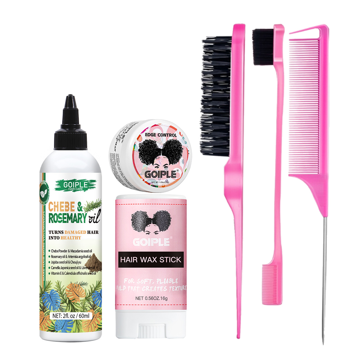Edge Control Gel - Chebe & Rosemary Moisturizing & Nourishing