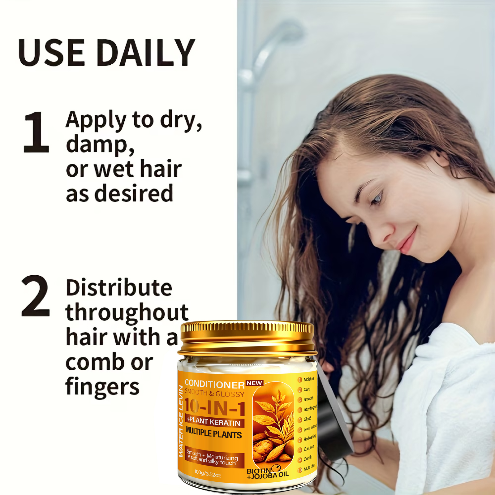 10-In-1 Deep Moisturizing Hair – Hair Care Keratin Bewertung und Preis