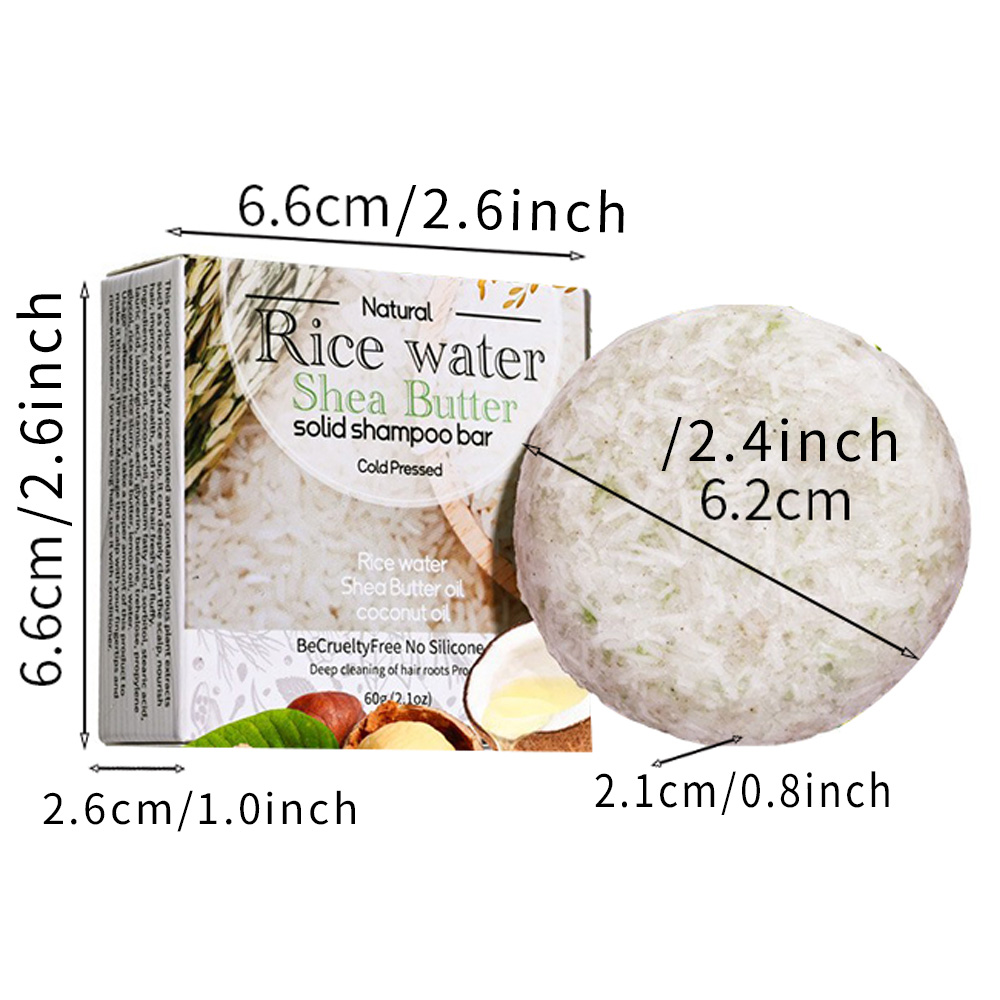 XF 60g Rice Shampoo Bar 100% N – Hair Care Organic Bewertung und Preis