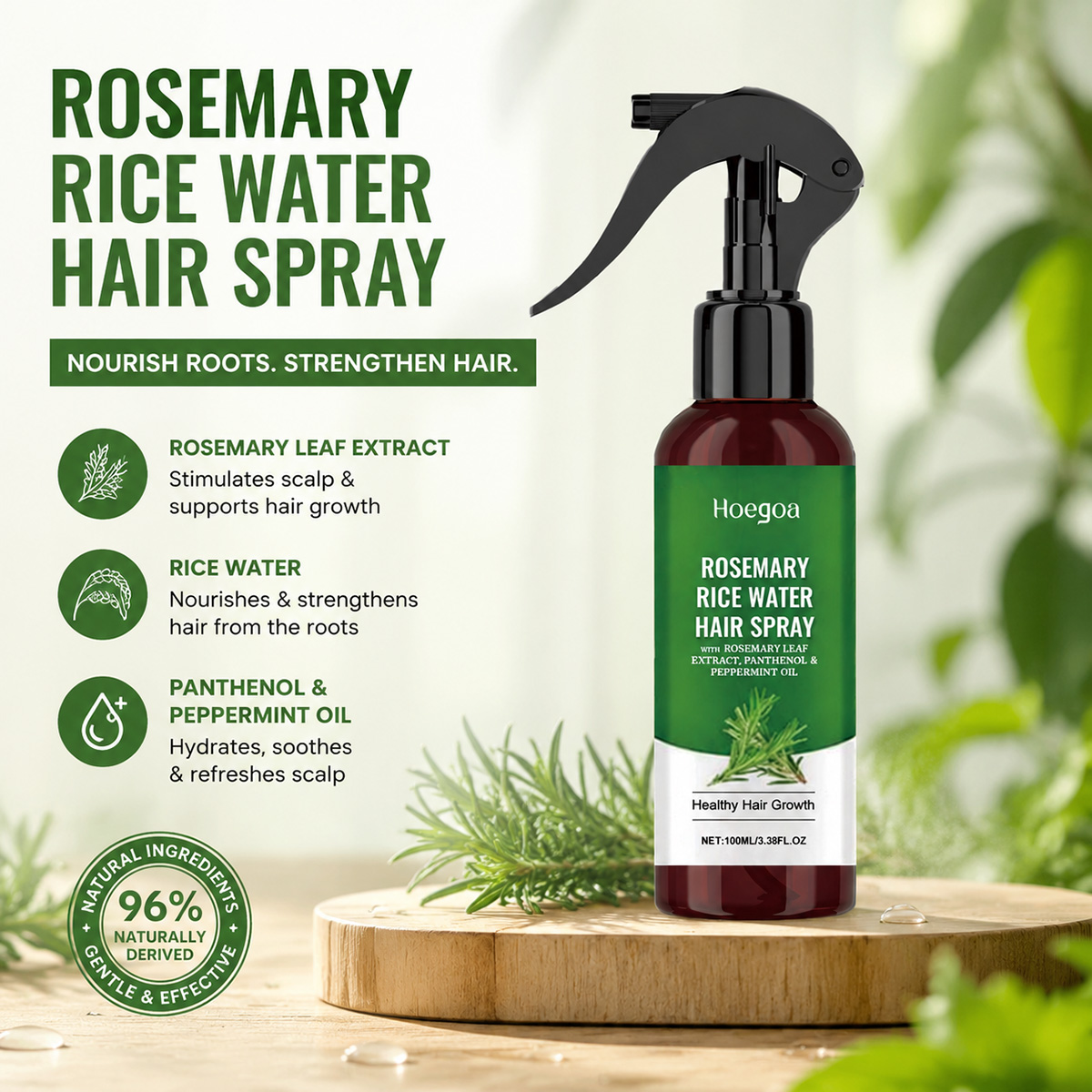Rosemary Rice Water Hair Spray – Hair Care With Rice Water Bewertung und Preis