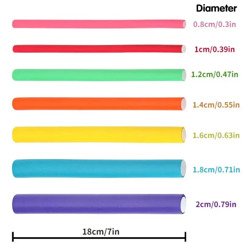 42pcs Flexible Foam Hair Curli – Hair Roller Set Flexi Bewertung und Preis