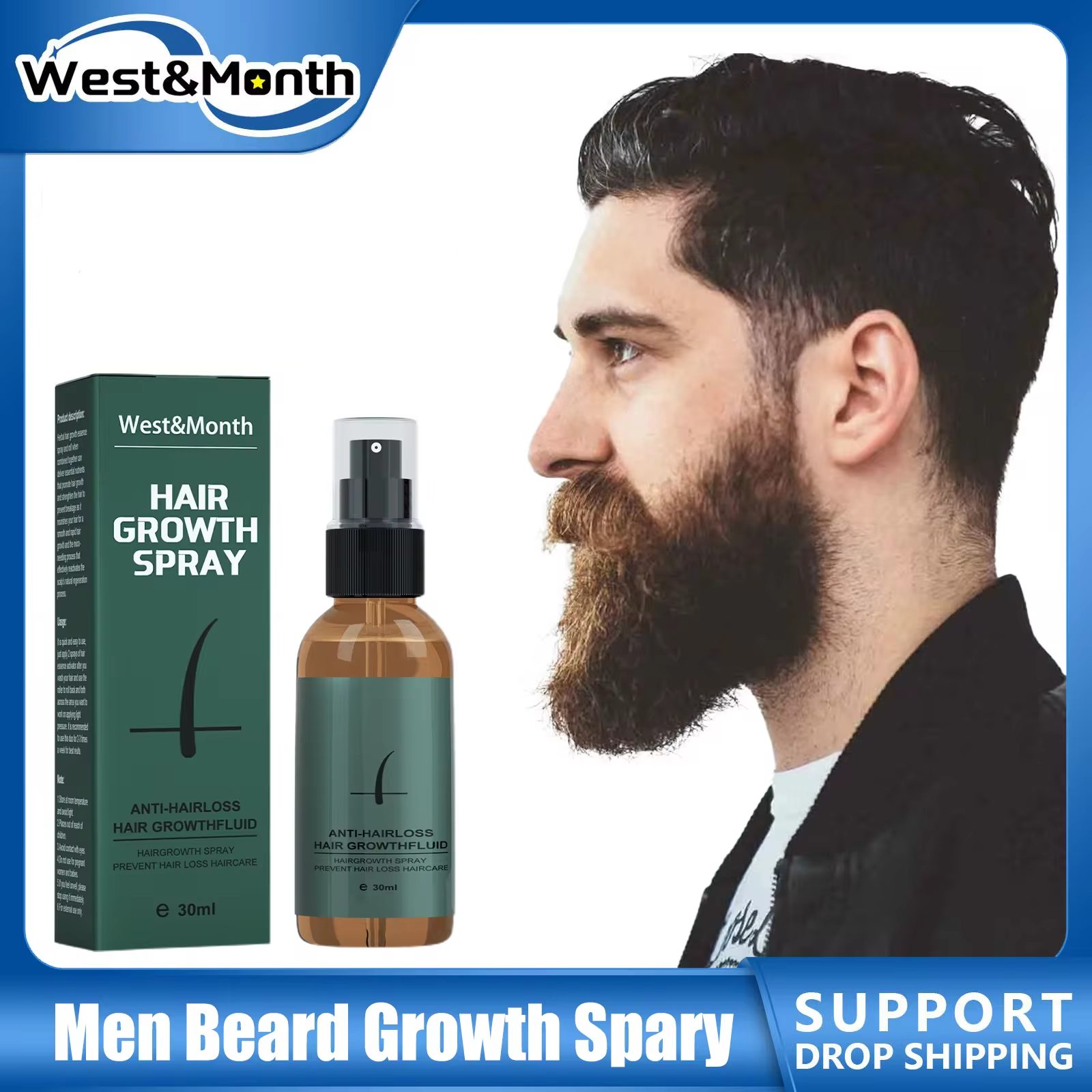 Natural Men Beard Growth Rolle – Hair Care Essential Oil Atomizing Bewertung und Preis