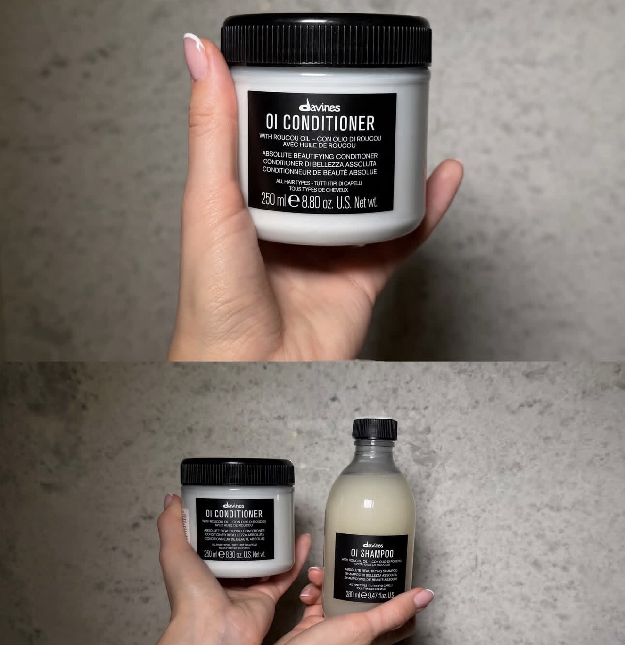 Davines OI Hair Shampoo Condit – Hair Care Salon Bewertung und Preis