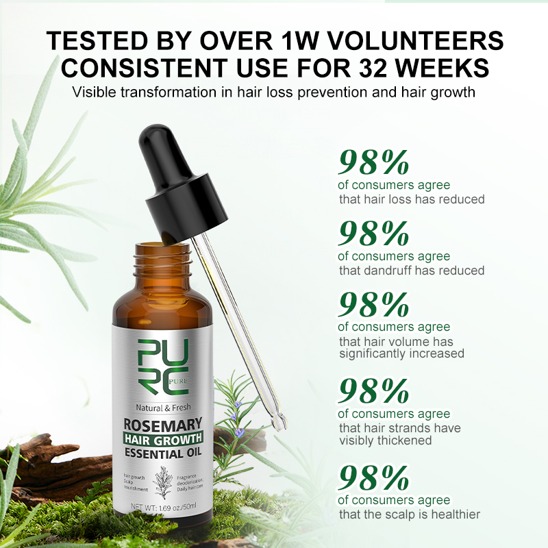 PURC Rosemary Oil Hair Growth  – Hair Care Essential Oil Atomizing Bewertung und Preis