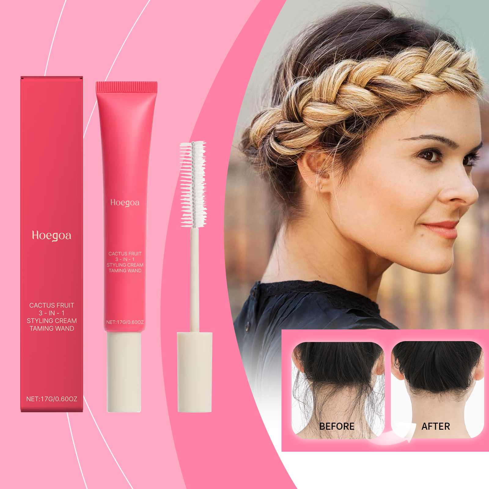 3in1 Hair Styling Cream Long L – Edge Control Gel Bewertung und Preis