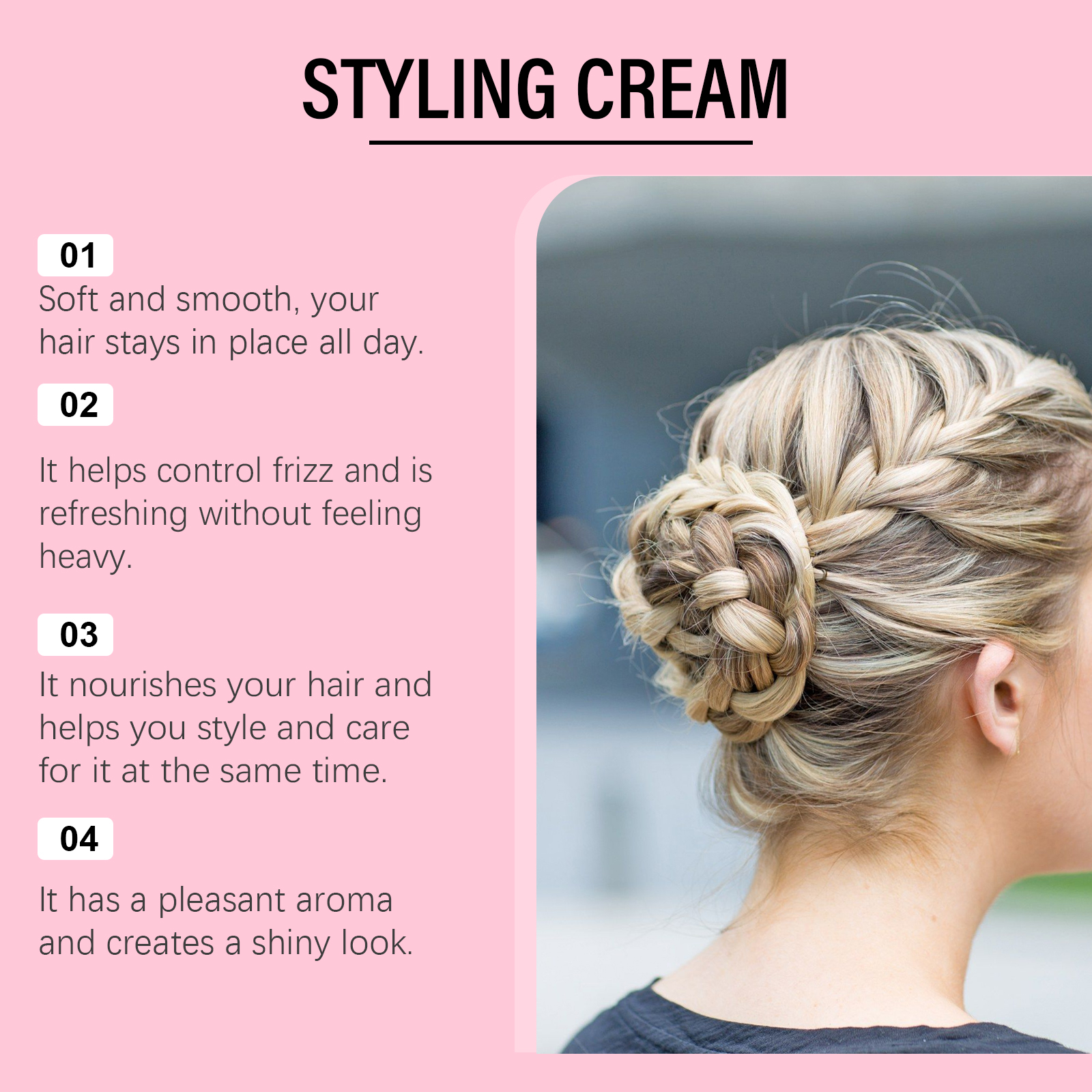 3in1 Hair Styling Cream Long L – Edge Control Gel Bewertung und Preis