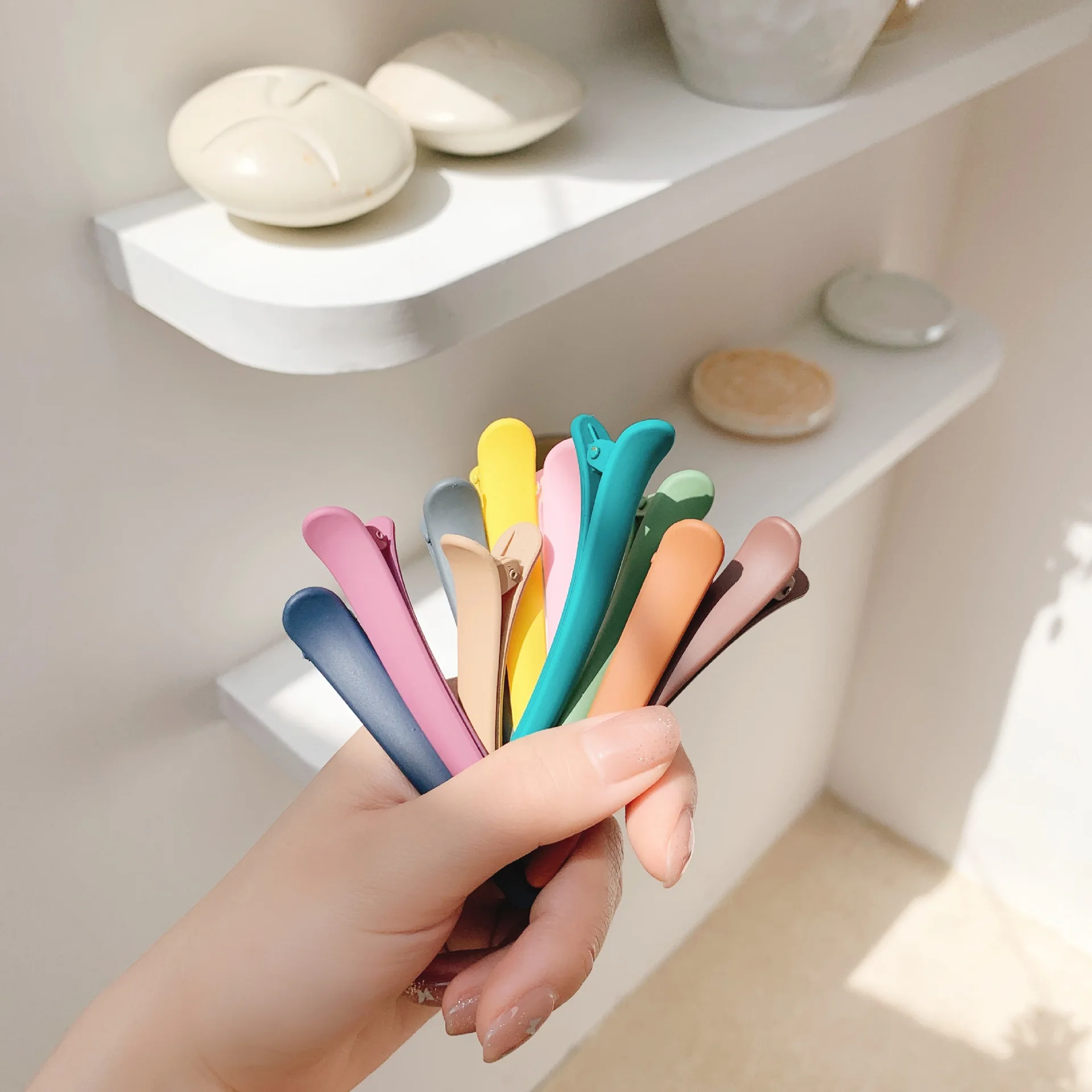 4Pcs/Set Duckbill Clip Candy C – Hair Care Salon Bewertung und Preis