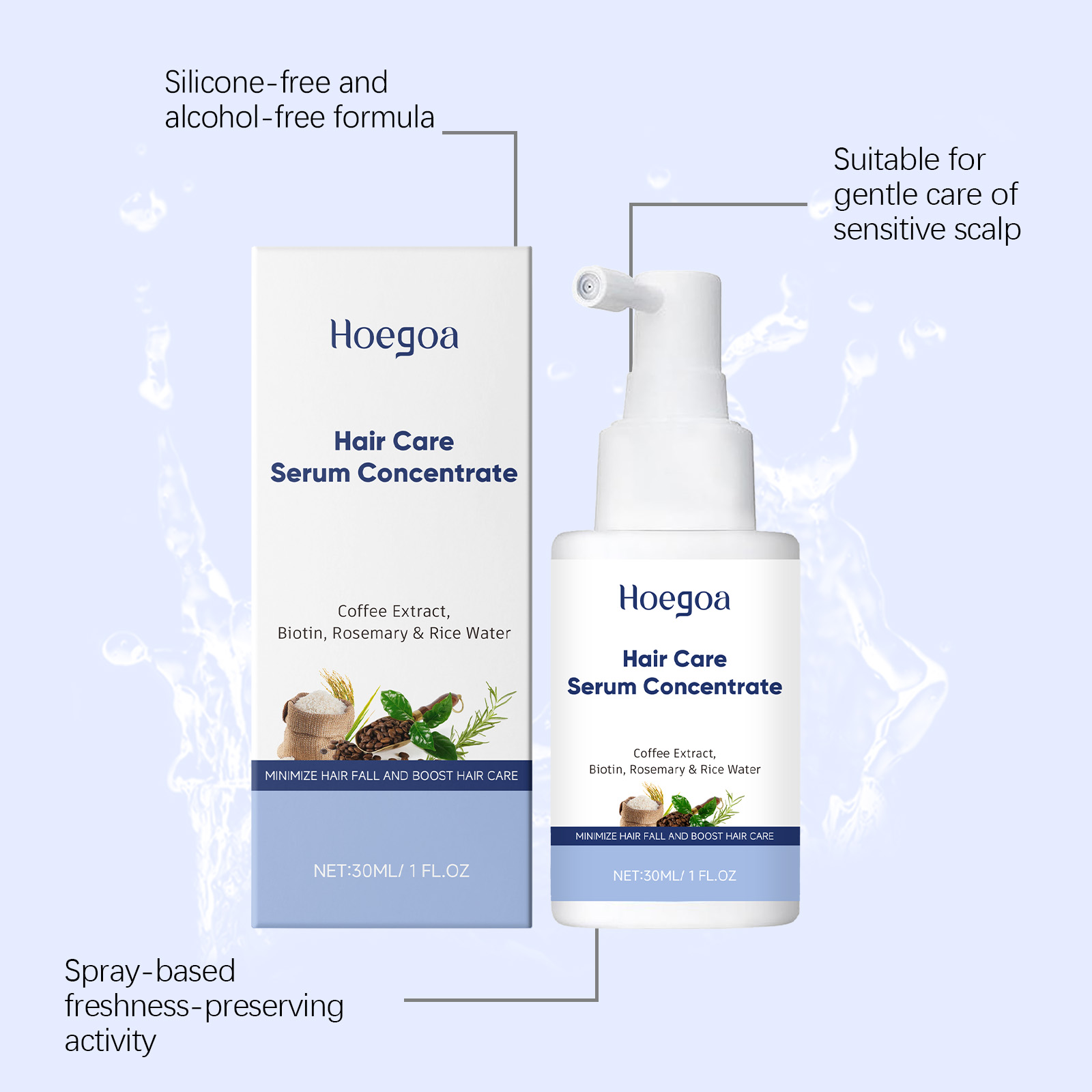 Hair Care Serum Caffeine Bioti – Hair Care With Rice Water Bewertung und Preis
