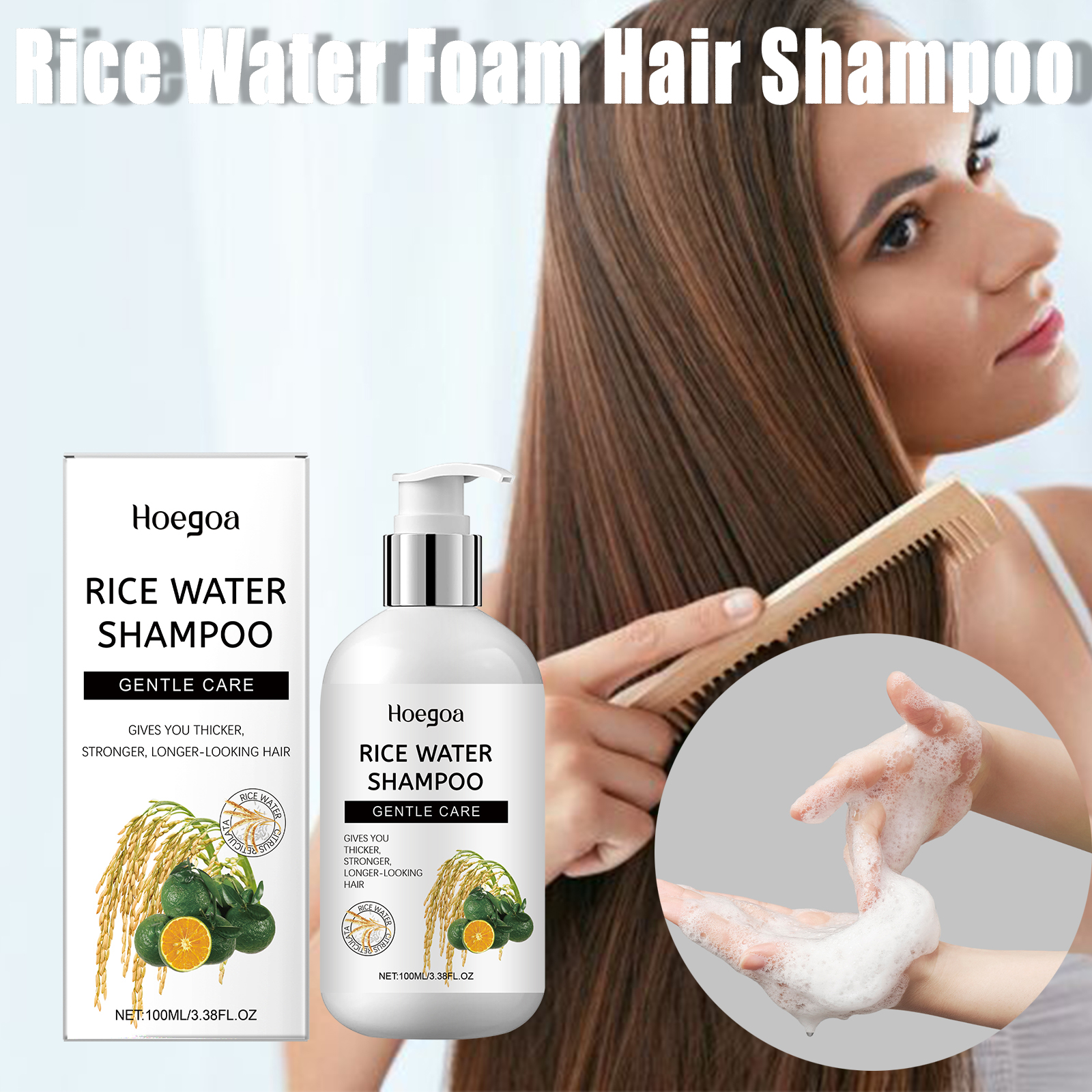 Rice Water Foam Hair Shampoo O – Hair Care With Rice Water Bewertung und Preis