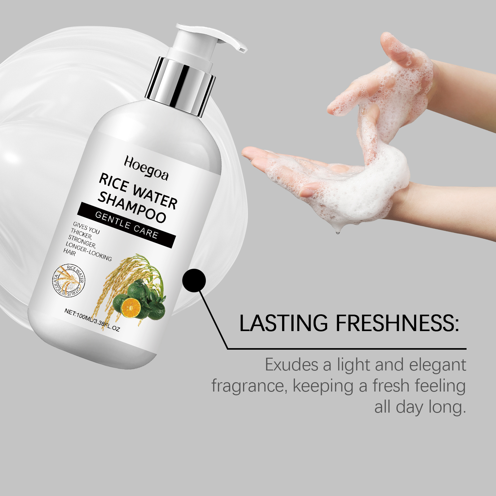 Rice Water Foam Hair Shampoo O – Hair Care With Rice Water Bewertung und Preis