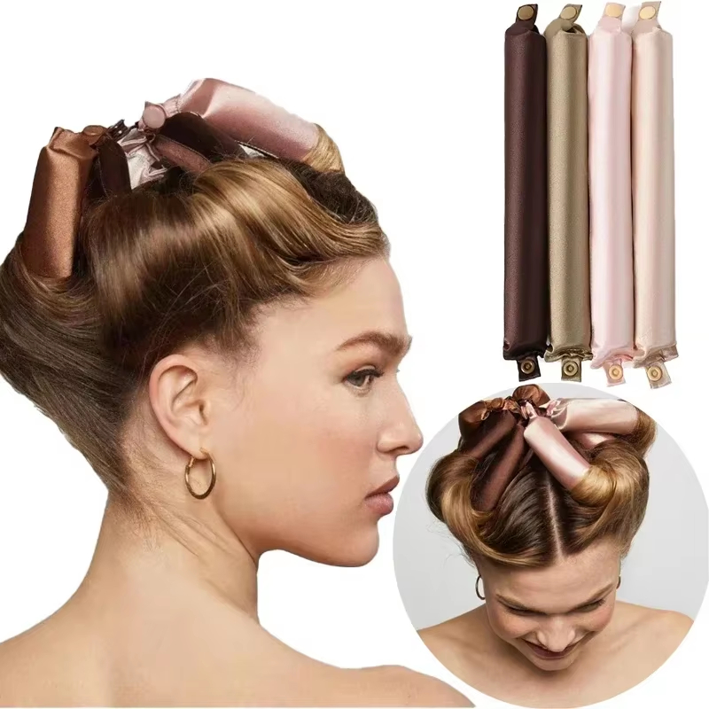 4/5pcs Heatless Curling Rod Se – Hair Roller Set Flexi Bewertung und Preis