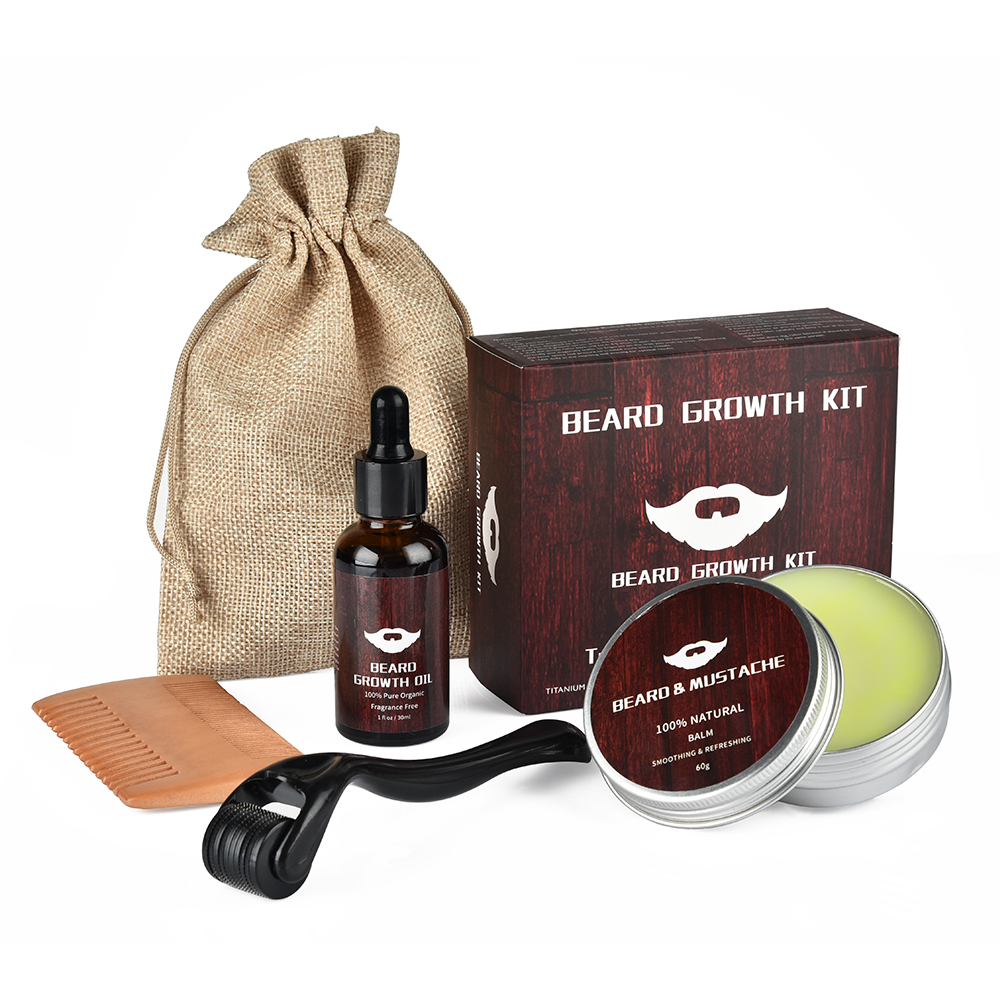 Men Beard Growth Kit Natural B – Hair Care Olive Oil Bewertung und Preis