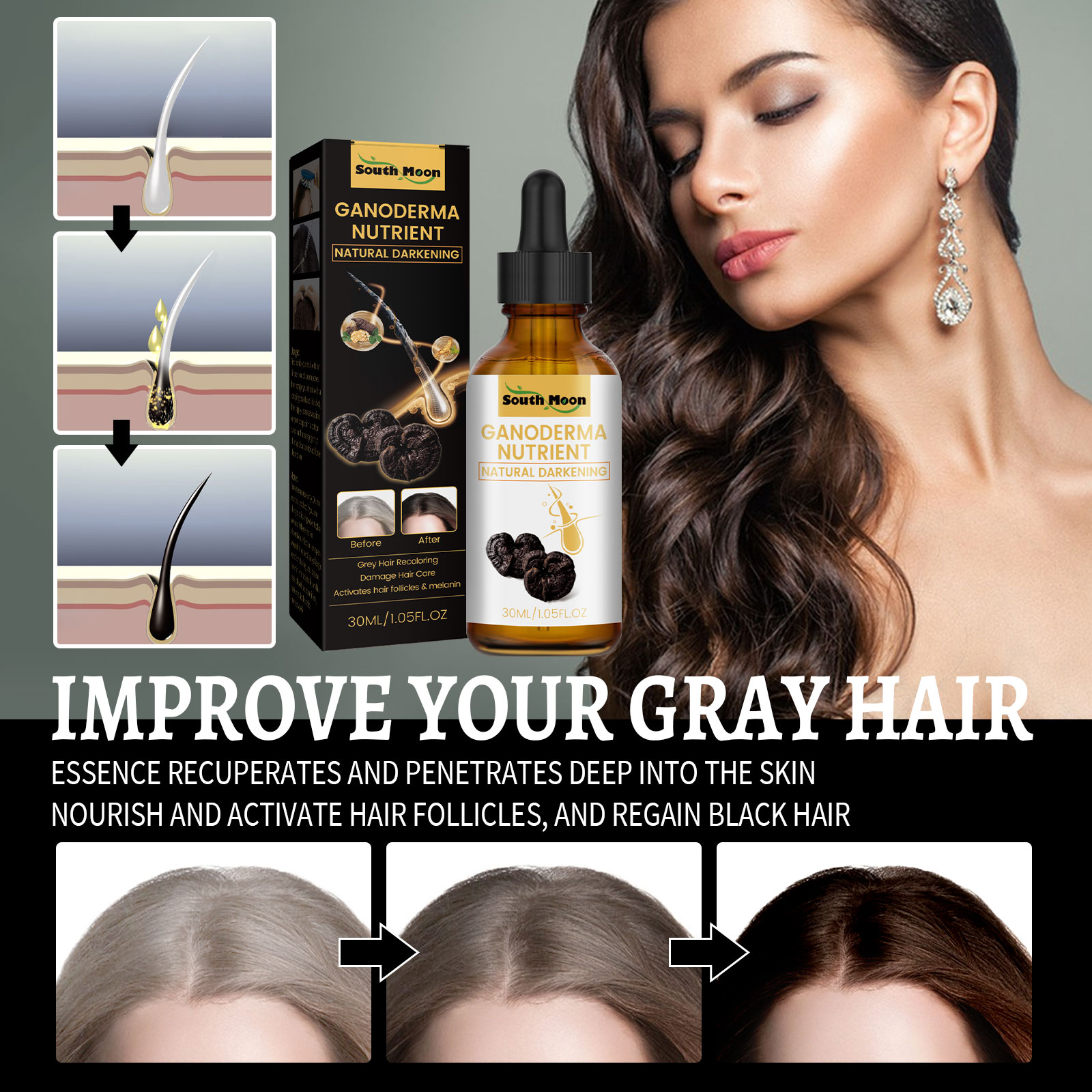 Reying Hair, Hair Darkening ,  – Hair Care Garnier Bewertung und Preis