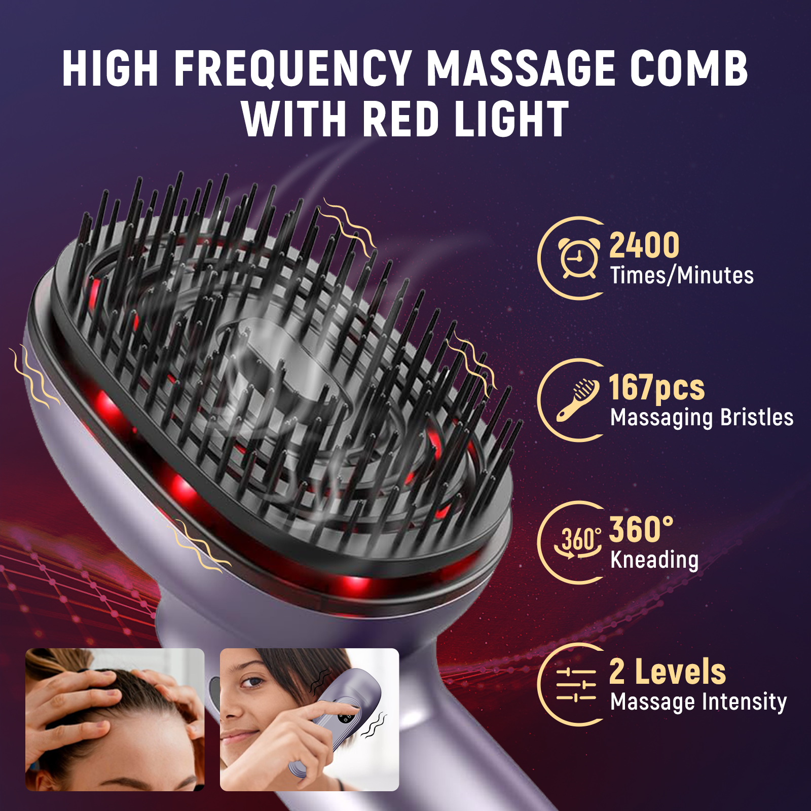 Electric Vibration Massage Com – Hair Care Essential Oil Atomizing Bewertung und Preis