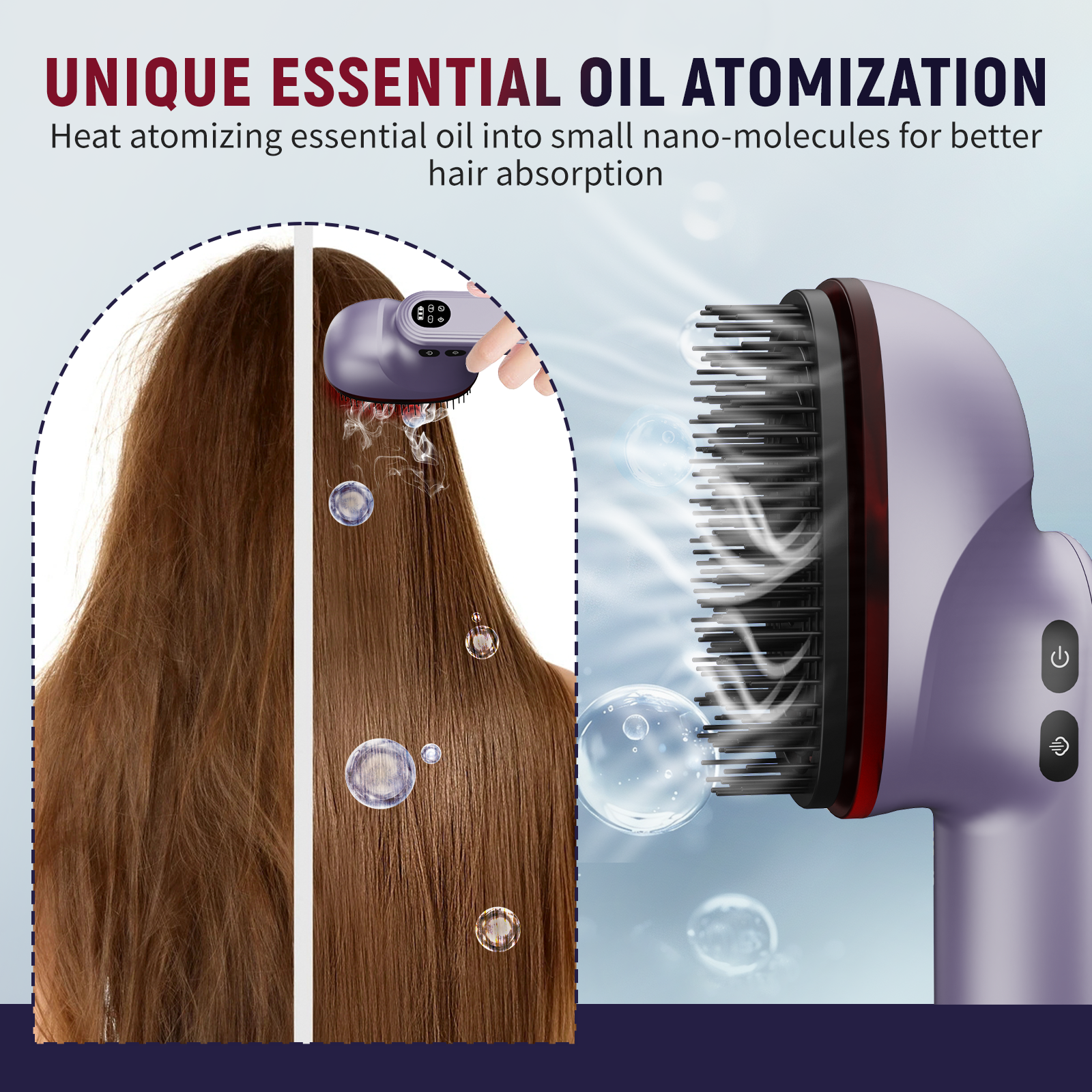 Electric Vibration Massage Com – Hair Care Essential Oil Atomizing Bewertung und Preis