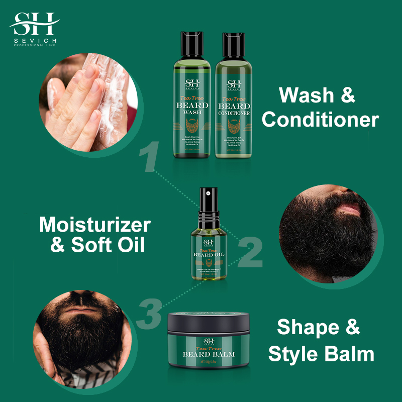 Sevich Tea Tree Beard Care Ser – Hair Care Essential Oil Atomizing Bewertung und Preis