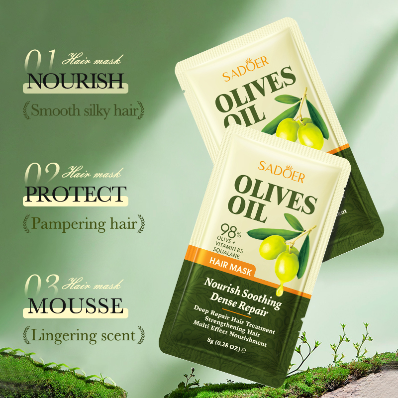 1/2Bags Olive Oil Hair Mask Co – Hair Care Olive Oil Bewertung und Preis