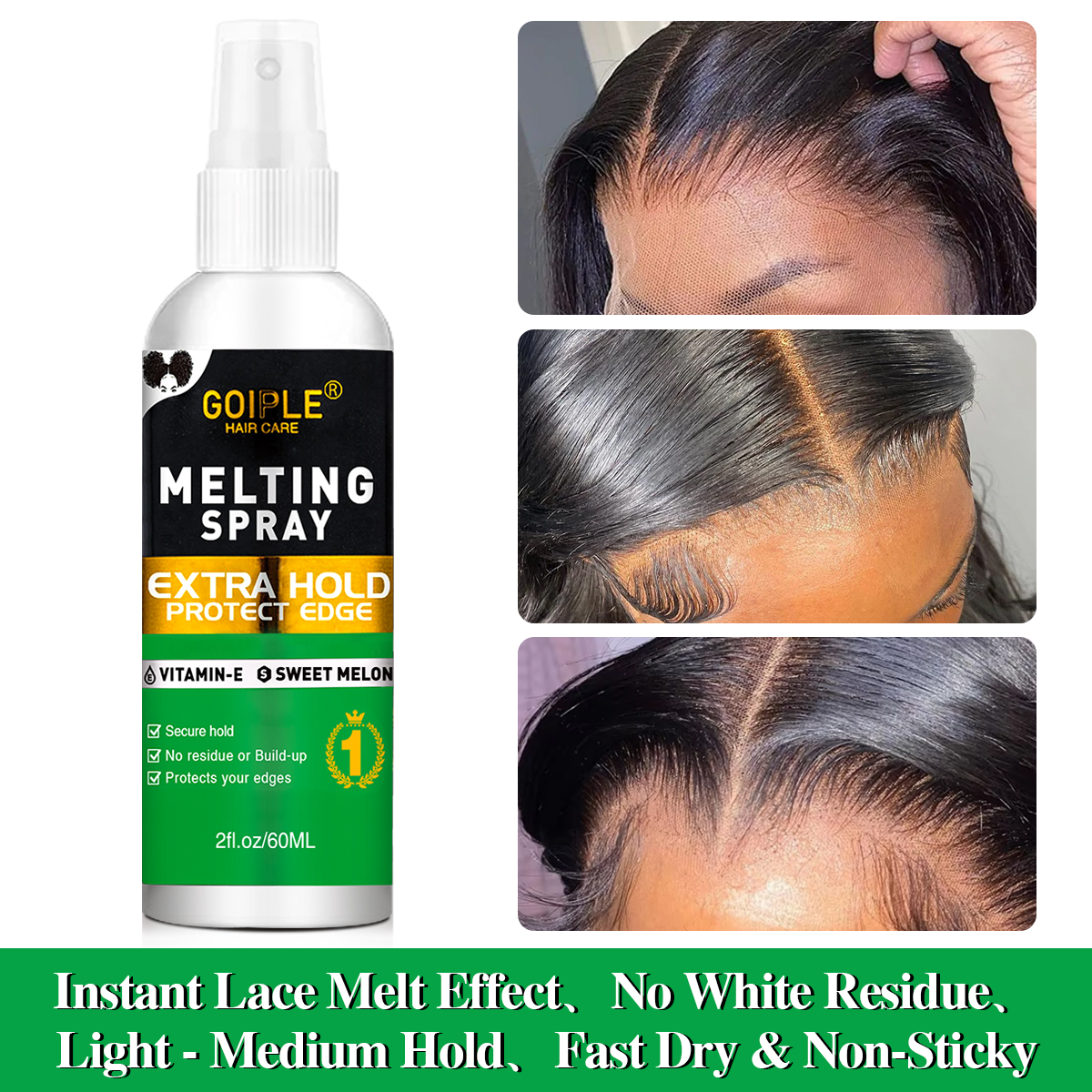 Wig Kit Set Lace Melting Spray – Edge Control Gel Bewertung und Preis