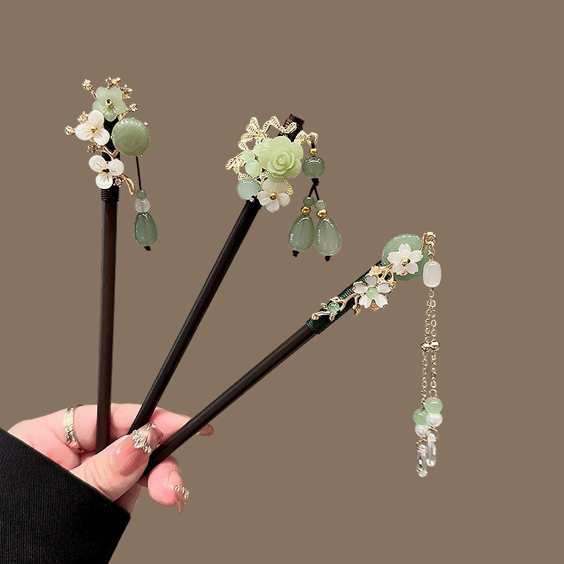 Antique Wooden Hairpin Women's – Hair Care Ingredients Bewertung und Preis
