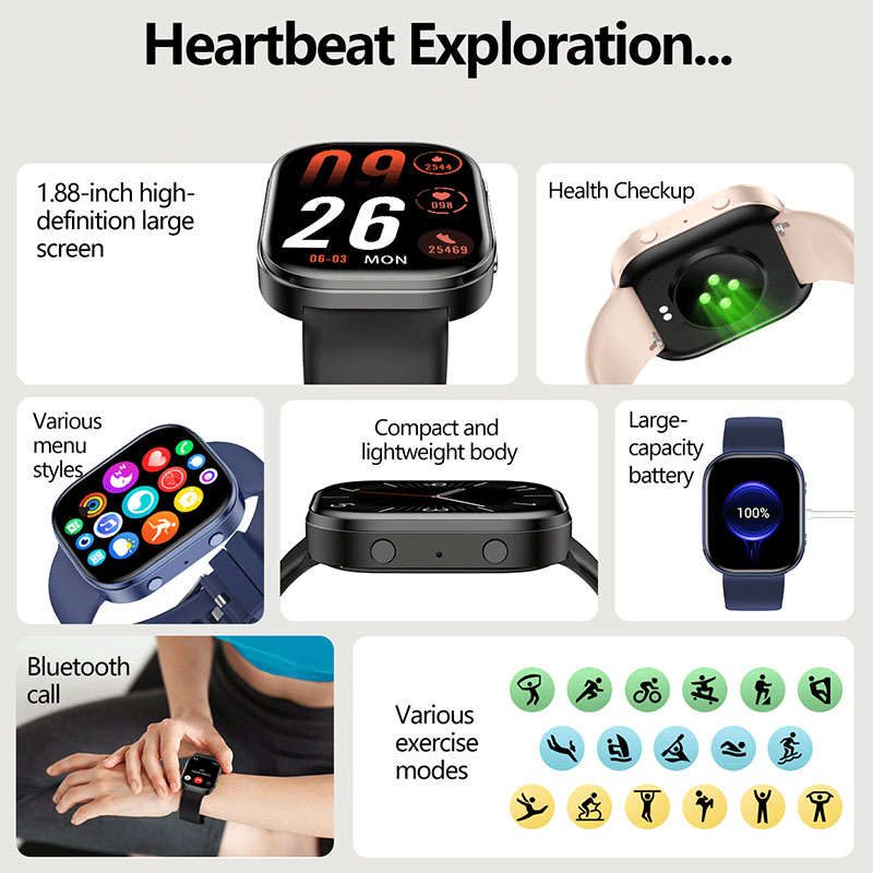 NORTH EDGE Y3 NewSmart Watches – Edge Control Gel Bewertung und Preis