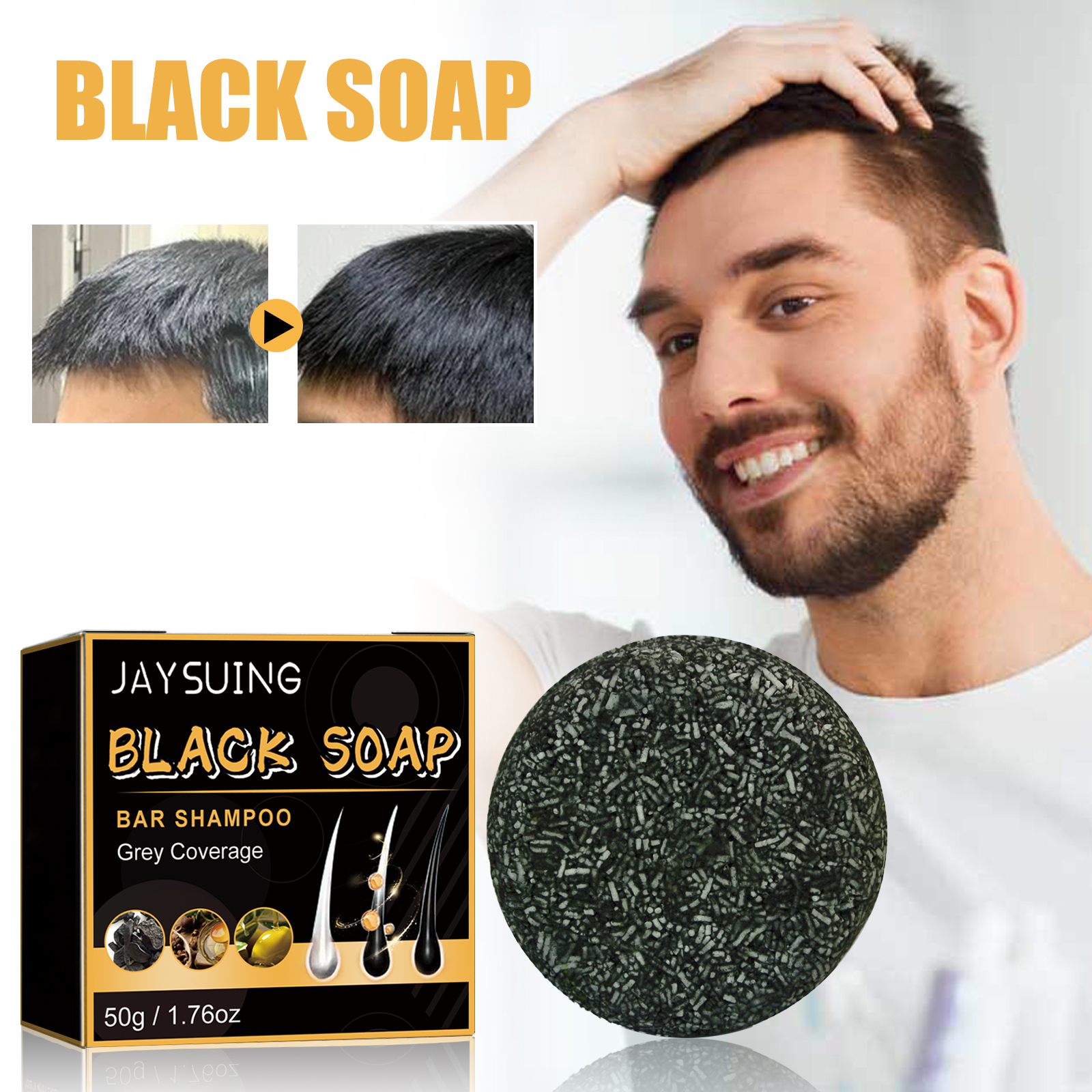 Polygonum Multiflorum Black Ha – Hair Care Olive Oil Bewertung und Preis