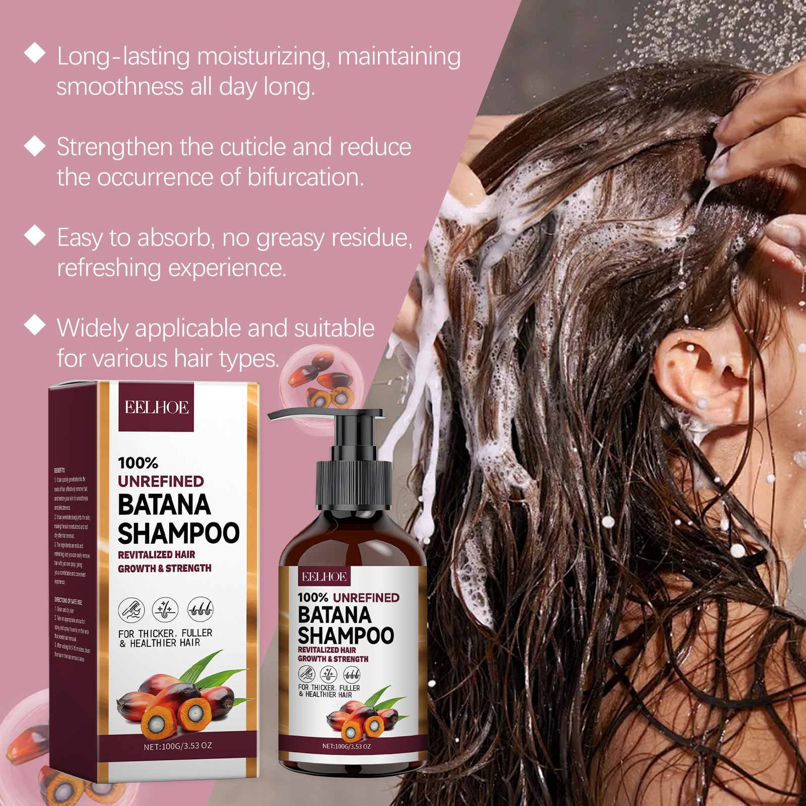 EELHOE Natural Batana Oil Deep – Hair Care Keratin Bewertung und Preis