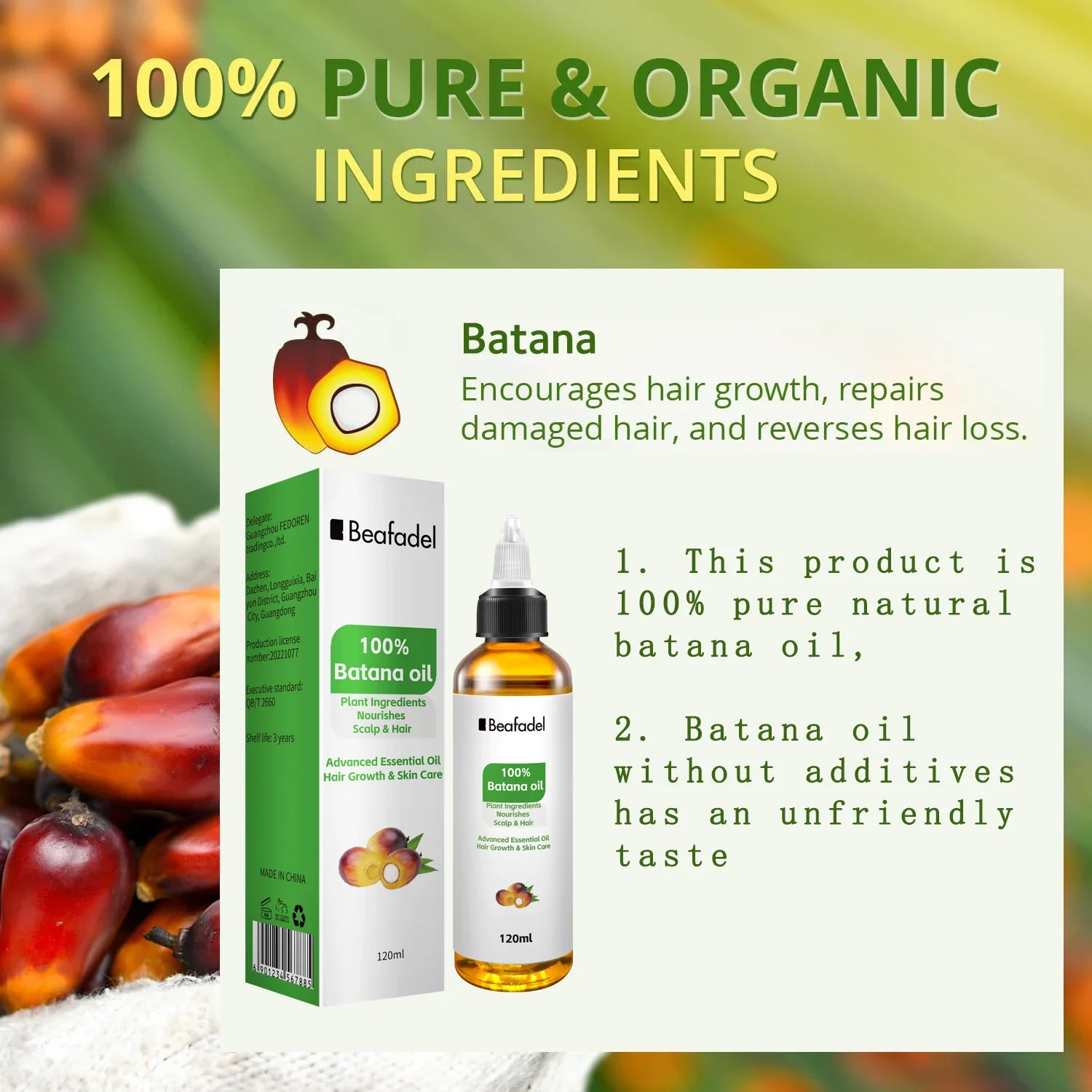 Batana Oil Hair Growth for Men – Hair Care Essential Oil Atomizing Bewertung und Preis