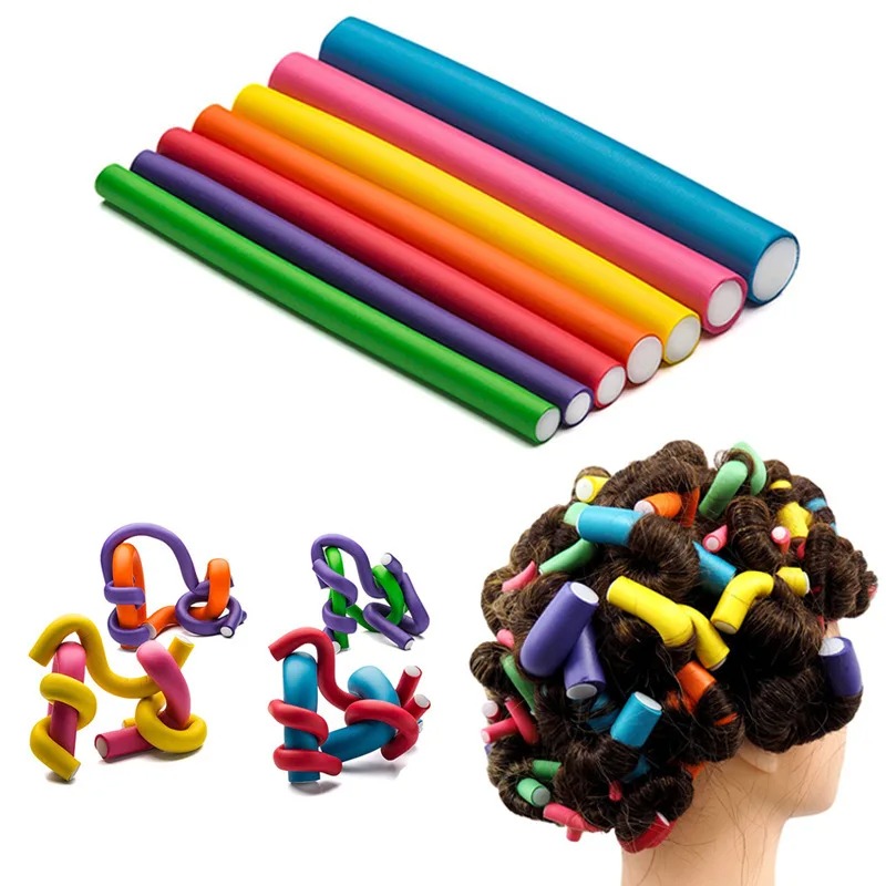 42pcs/Set Flexible Curling Rod – Hair Roller Set Flexi Bewertung und Preis