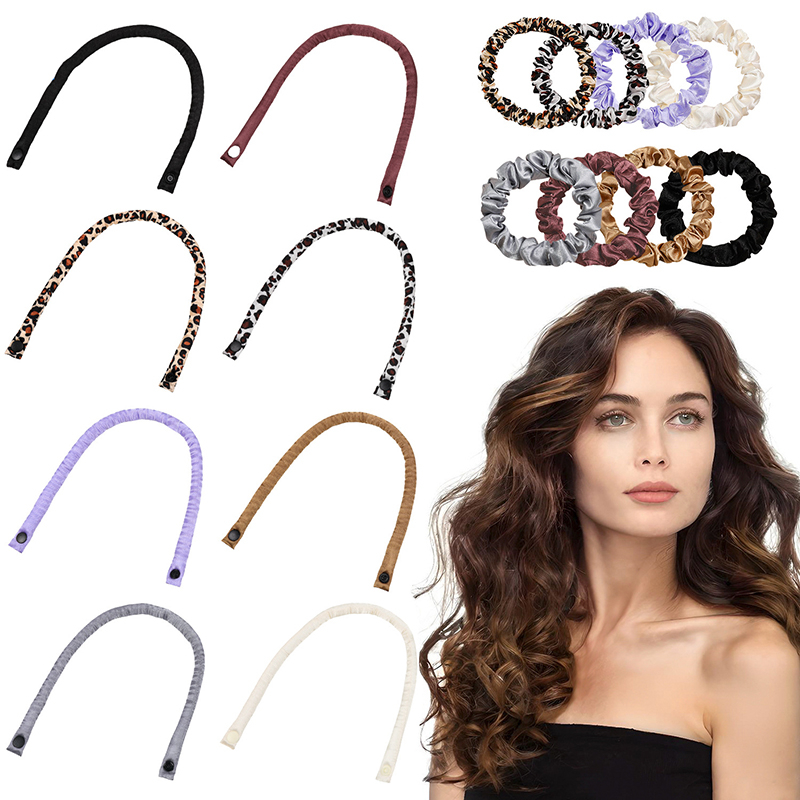 6Pcs/Set 35cm Long Soft Fabric – Hair Roller Set Flexi Bewertung und Preis