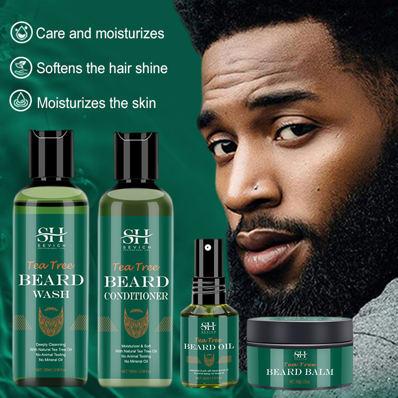 Tea Tree Beard Oil Set For Men – Hair Care Organic Bewertung und Preis