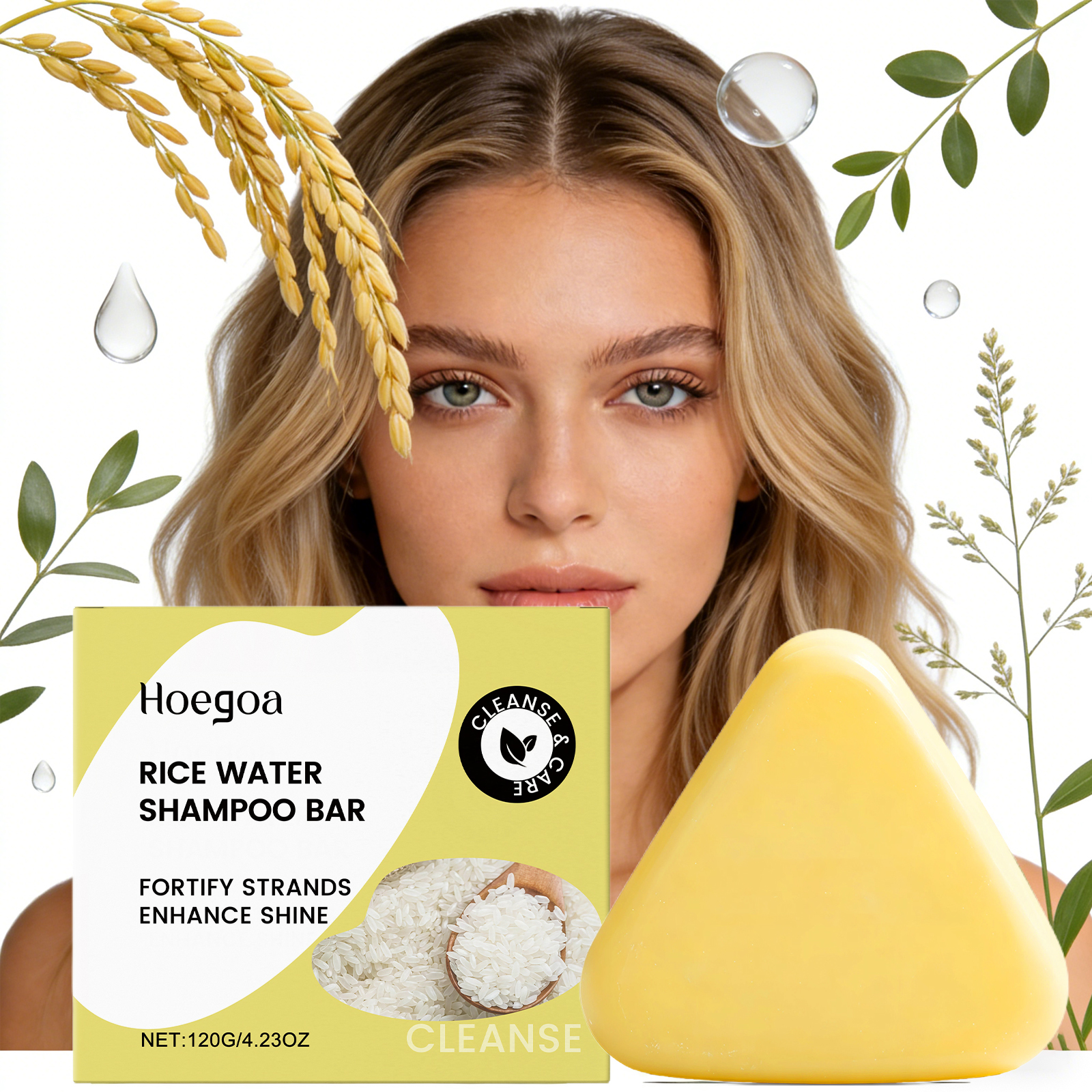 Rice Water Shampoo Bar Anti-Br – Hair Care With Rice Water Bewertung und Preis