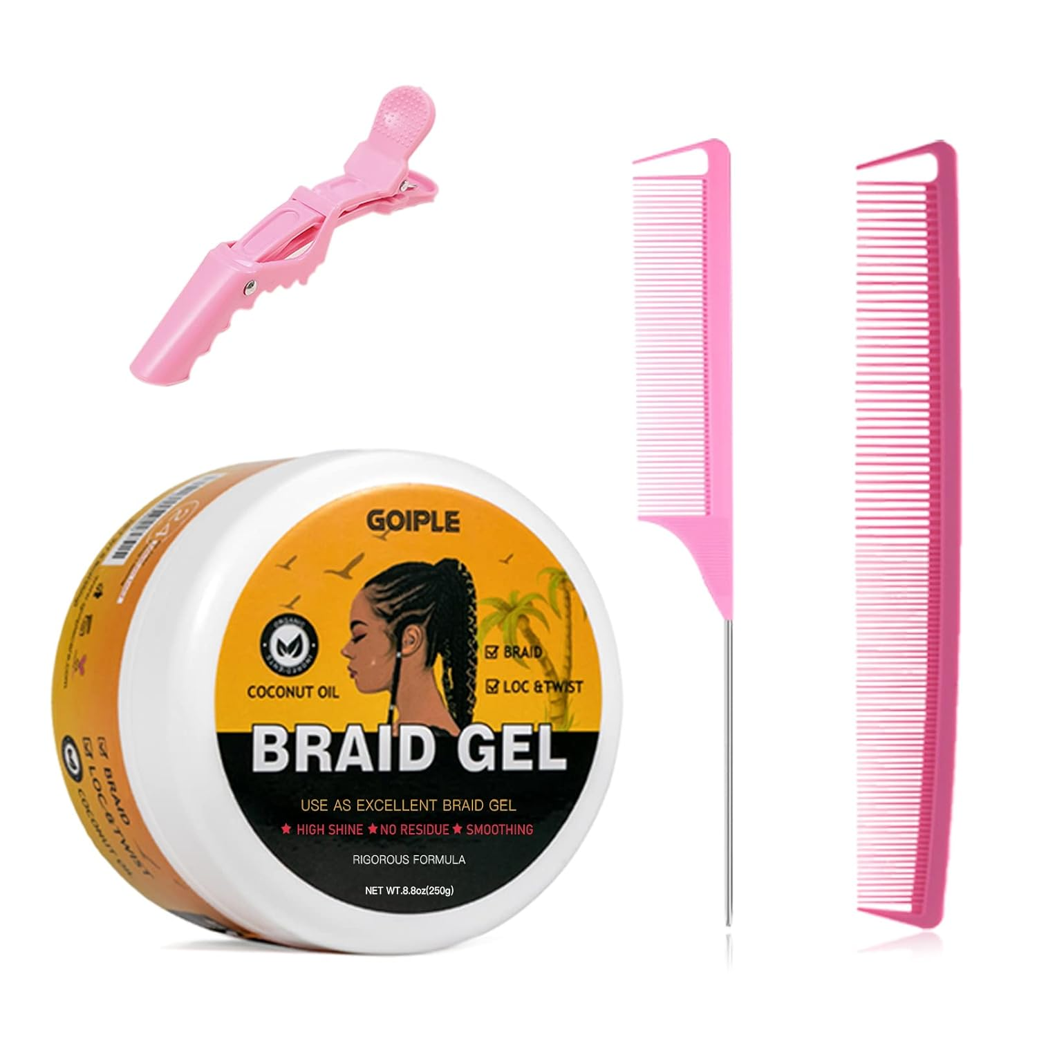 Hair Combs Strong Hold Braid G – Edge Control Gel Bewertung und Preis