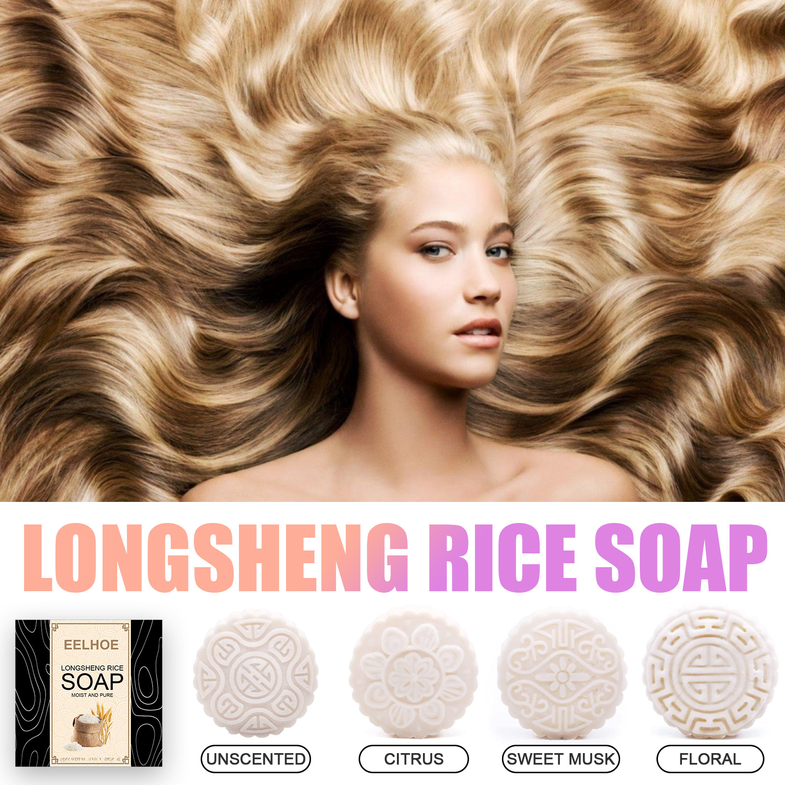 EELHOE Rice Soap Shampoo Handc – Hair Care With Rice Water Bewertung und Preis