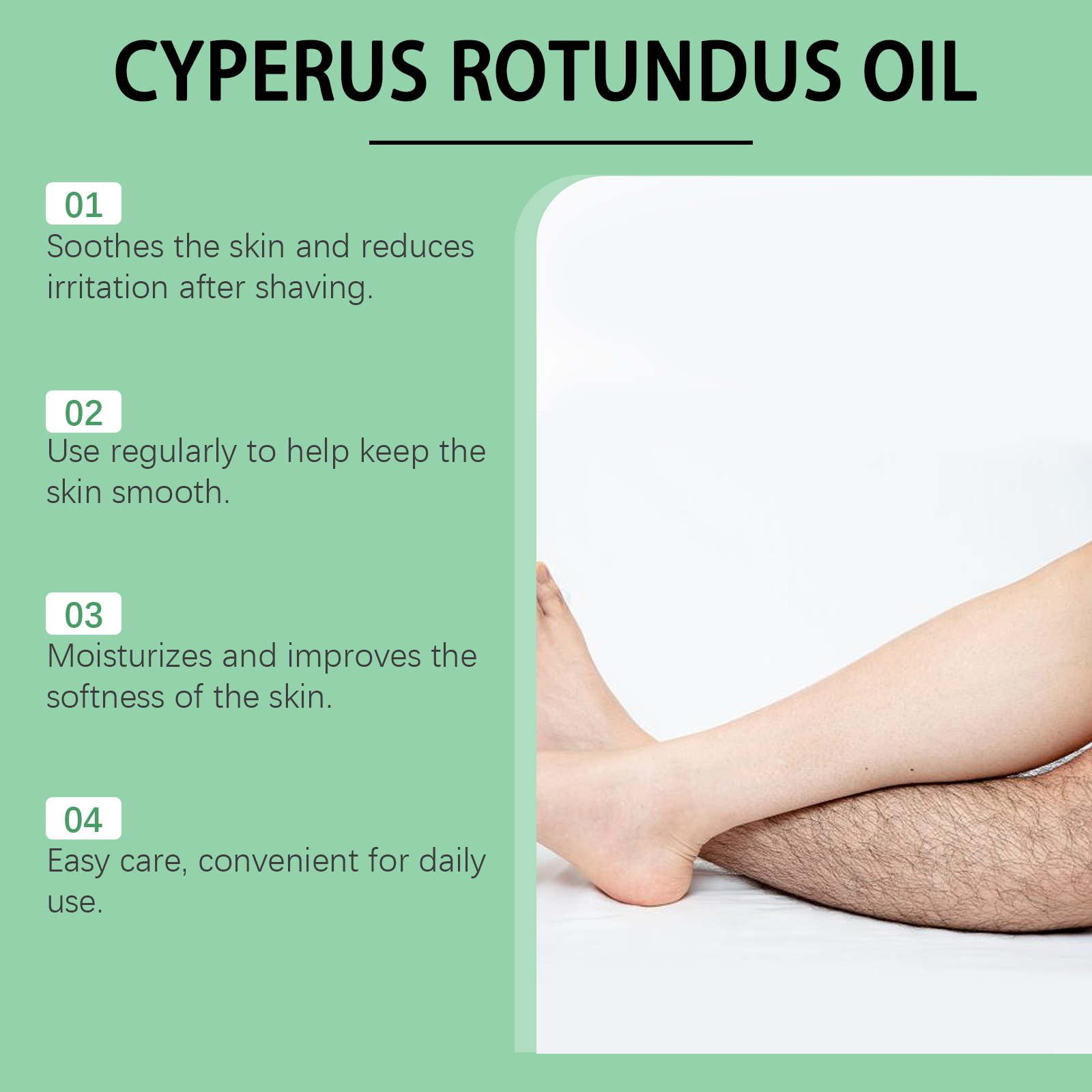TITOK HOT 60ml Cyperus Rotundu – Hair Care Olive Oil Bewertung und Preis